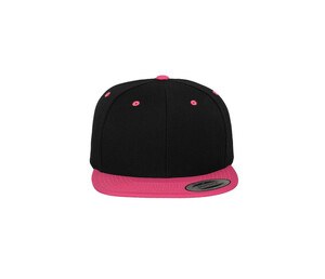 Flexfit 6089MT - Gorra Snapback 6089MT 2 tonos Black/ Neon Pink