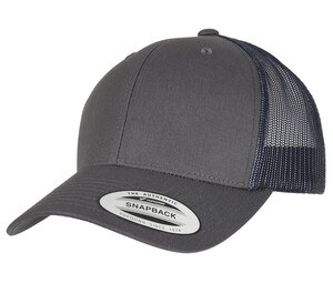 Flexfit F6606T - Gorra estilo camionero F6606T FlexFit Charcoal/Navy