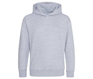 AWDIS JH201J - Sudadera infantil de algodón orgánico Gris mezcla