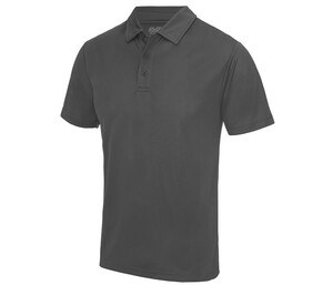 Just Cool JC040 - Polo hombre transpirable Charcoal