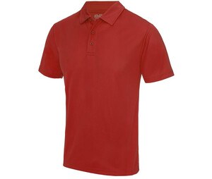 Just Cool JC040 - Polo hombre transpirable Fire Red