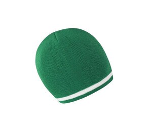 Result RC368 - Gorro Nacional Verde pradera / Blanco