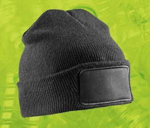 Result RC934X - Gorro de Thinsulate™ de acrílico reciclado Negro