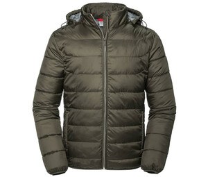 Russell RU440M - chaqueta de plumas de los hombres Dark Olive