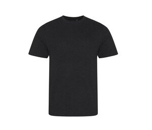 JUST T'S JT001 - Camiseta unisex triblend Negro jaspeado