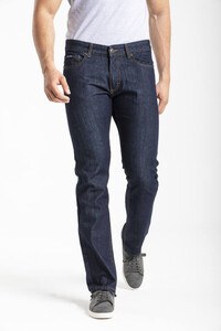 RICA LEWIS RL700 - Jeans lavados de corte recto para hombre Piscina Azul