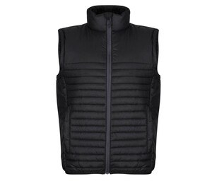 Regatta RGA861 - Calentador de cuerpo acolchado en poliéster reciclado Black