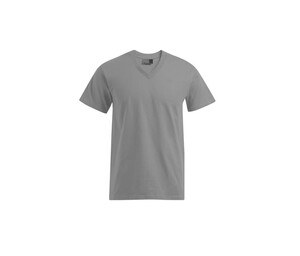 Promodoro PM3025 - Camiseta cuello pico hombre new light grey