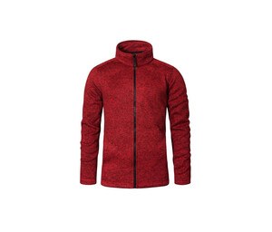 Promodoro PM7720 - Chaqueta polar de punto para hombre Heather Red