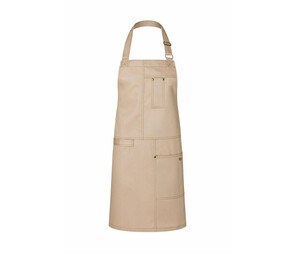 Karlowsky KYLS29 - Delantal con peto de estilo casual urbano Beige