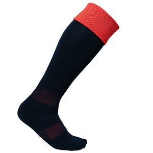 PROACT PA0300 - Calcetines deportivos bicolor Black / Sporty Red