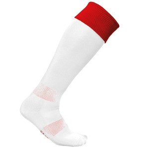 PROACT PA0300 - Calcetines deportivos bicolor White / Sporty Red