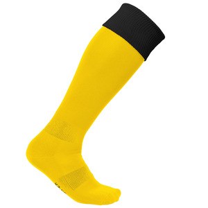 PROACT PA0300 - Calcetines deportivos bicolor Sporty Yellow / Black