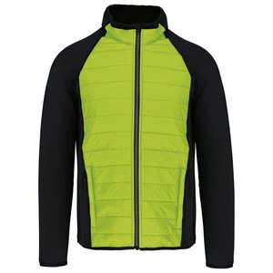 Proact PA233 - Chaqueta deportiva dos-materiales Lime / Black