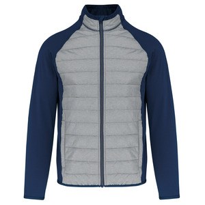 Proact PA233 - Chaqueta deportiva dos-materiales Marl Grey / Sporty Navy