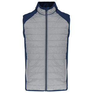 Proact PA235 - Chaleco deportivo dos-materiales Marl Grey / Sporty Navy
