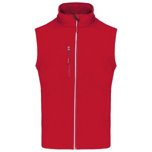 ProAct PA323 - CHAQUETA SOFTSHELL CON MANGAS DESMONTABLES Sporty Red