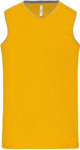 Proact PA461 - CAMISETA BASKETBALL PARA NIÑO Sporty Yellow