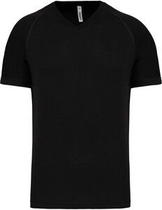 PROACT PA476 - Camiseta de deporte cuello de pico hombre Black