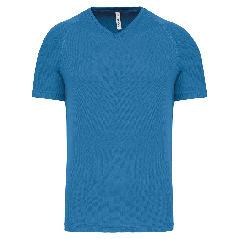 PROACT PA476 - Camiseta de deporte cuello de pico hombre