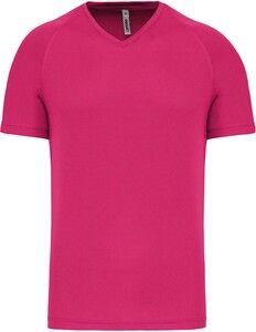 PROACT PA476 - Camiseta de deporte cuello de pico hombre Fucsia