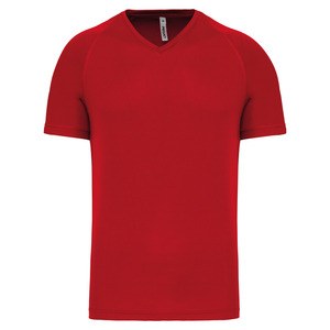PROACT PA476 - Camiseta de deporte cuello de pico hombre Red