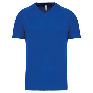 PROACT PA476 - Camiseta de deporte cuello de pico hombre Sporty Royal Blue