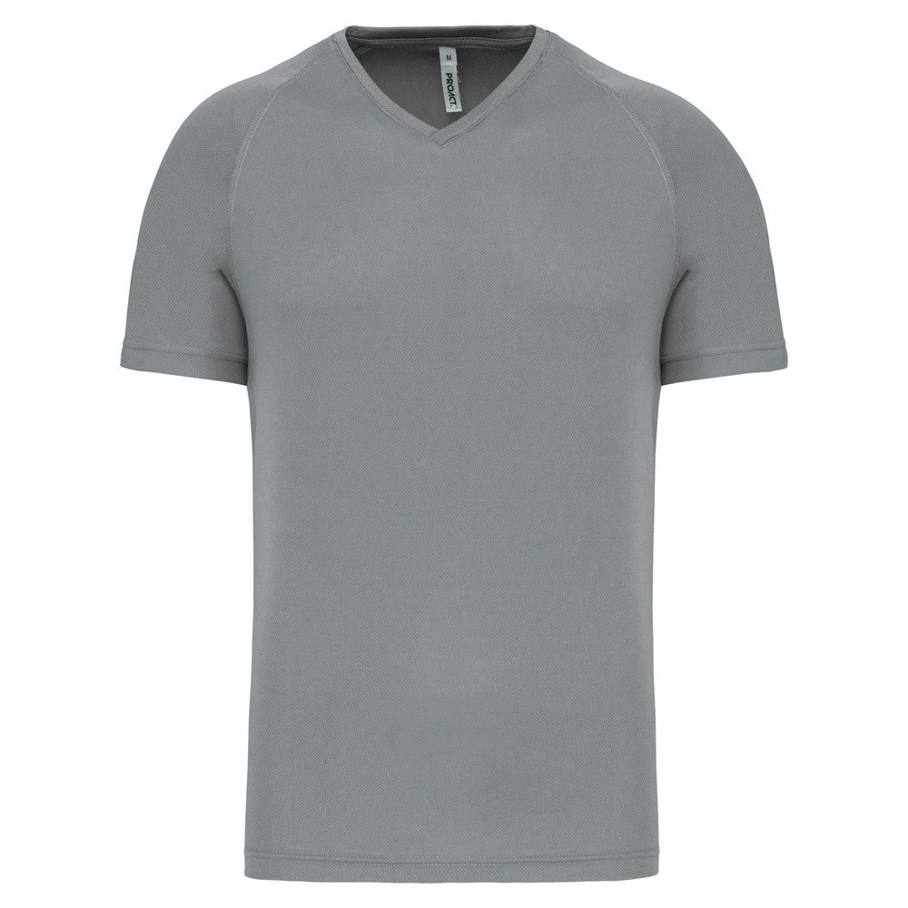 PROACT PA476 - Camiseta de deporte cuello de pico hombre