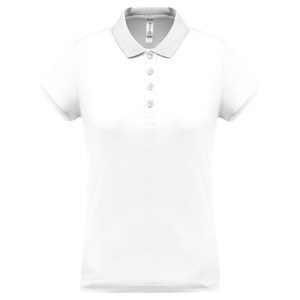 Proact PA490 - Polo piqué performance mujer White