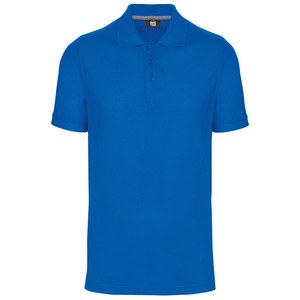 WK. Designed To Work WK274 - Polo Antibacteriano Hombre Light Royal Blue