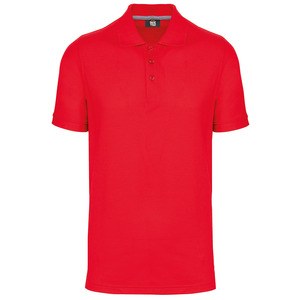 WK. Designed To Work WK274 - Polo Antibacteriano Hombre Red