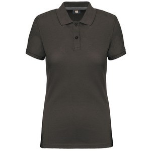 WK. Designed To Work WK275 - Polo Antibacteriano Mujer Gris oscuro