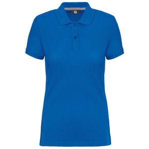 WK. Designed To Work WK275 - Polo Antibacteriano Mujer Light Royal Blue