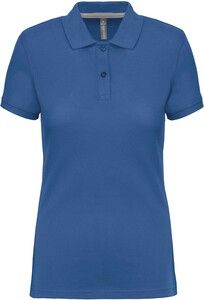 WK. Designed To Work WK275 - Polo Antibacteriano Mujer Light Royal Blue