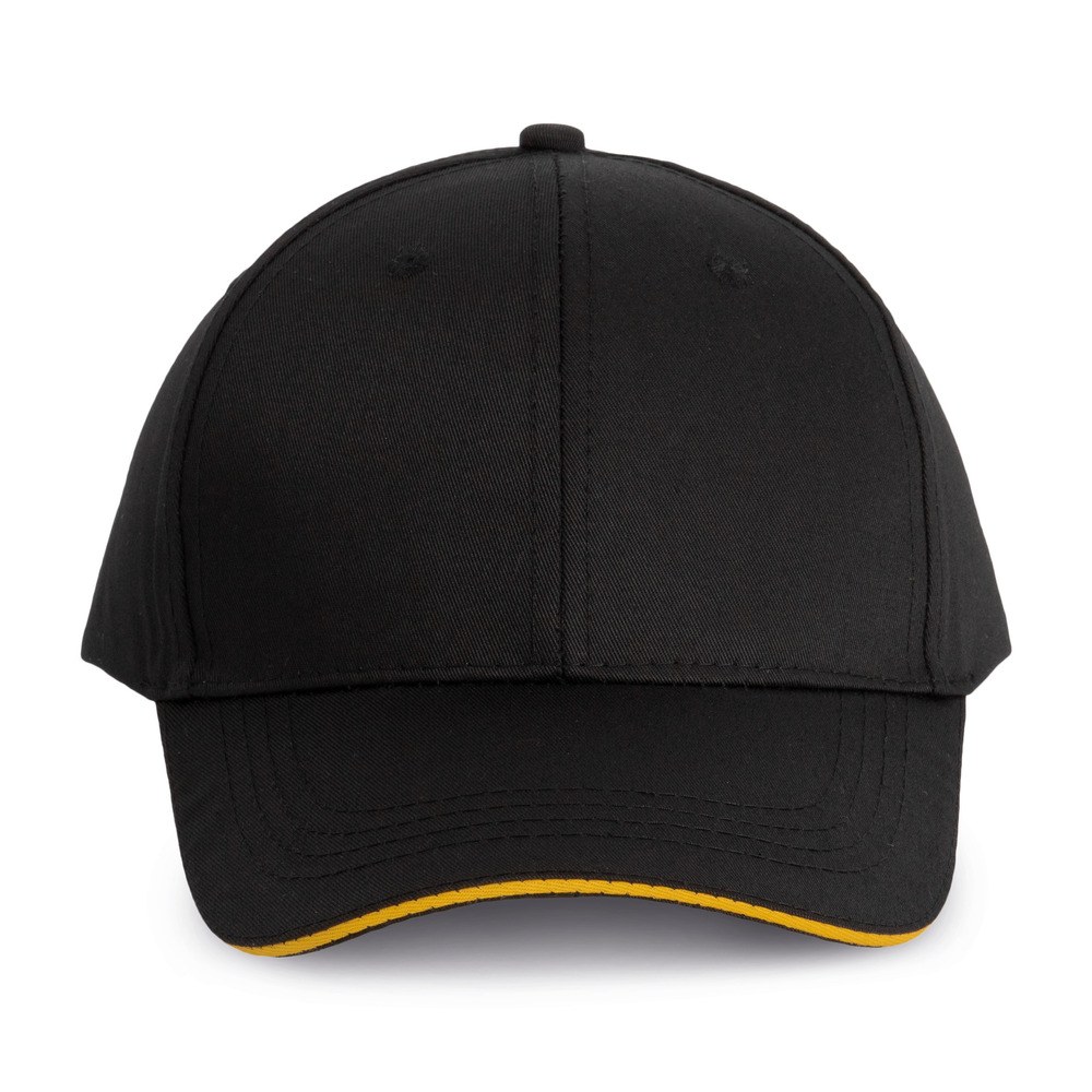 WK. Designed To Work WKP145 - Gorra sandwich contrastado 6 paneles - Certificado Oeko-Tex