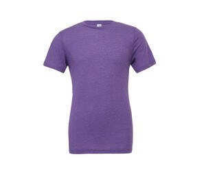 Bella+Canvas BE3413 - Camiseta de tejido mixto unisex Purple Triblend