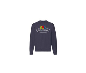 FRUIT OF THE LOOM VINTAGE SCV260 - Sudadera unisex de cuello redondo con logo Fruit of the Loom Deep Navy