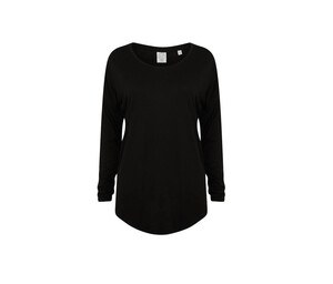 SF Women SK263 - Camiseta de camiseta Décontrato Femme Black