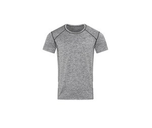 Stedman ST8840 - La camiseta deportiva reciclada refleja el hombre Grey Heather
