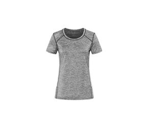 Stedman ST8940 - Camiseta deportiva reciclada refleja damas Grey Heather
