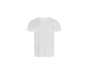 Stedman ST9000 - Camiseta de Ben Crew Neck White