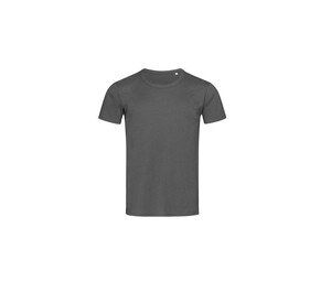 Stedman ST9000 - Camiseta de Ben Crew Neck Slate Grey