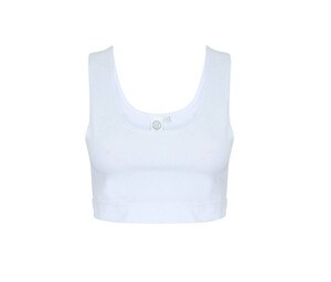 SF Women SK236 - Camiseta corta mujer White/White