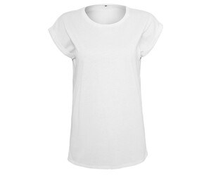 Build Your Brand BY138 - Camiseta mujer ecologica White