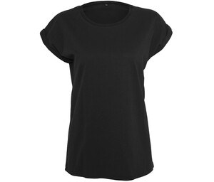 Build Your Brand BY138 - Camiseta mujer ecologica Black