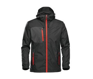 STORMTECH SHGXJ2 - Veste légère de pluie Black / Bright Red