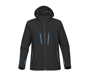 Stormtech SHXB3 - Veste Softshell Haute Techité Homme Black/ Electric Blue