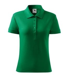 Malfini 216 - Camisa de polo pesado de algodón damas vert moyen