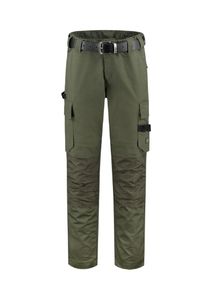 Tricorp T63 - Pantalones de trabajo Twill Cordura pantalón de trabajo unisex Ejército