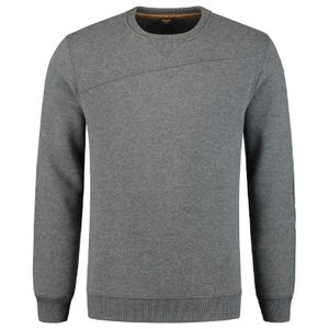 Tricorp T41 - Sudadera de suéter de premio para hombres stone melange